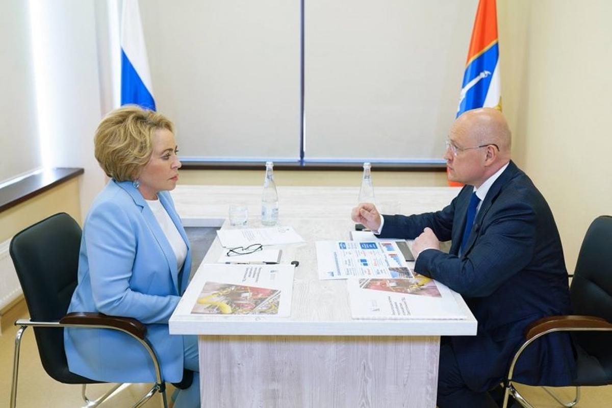 Губернатор Севастополя доложил Матвиенко о росте собственных доходов бюджета