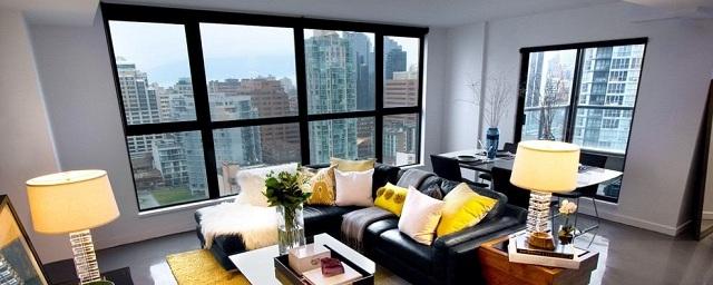 Окна с черными рамами в дизайне интерьера квартиры