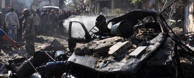 В Хомсе 40 человек пострадали при взрыве заминированного авто