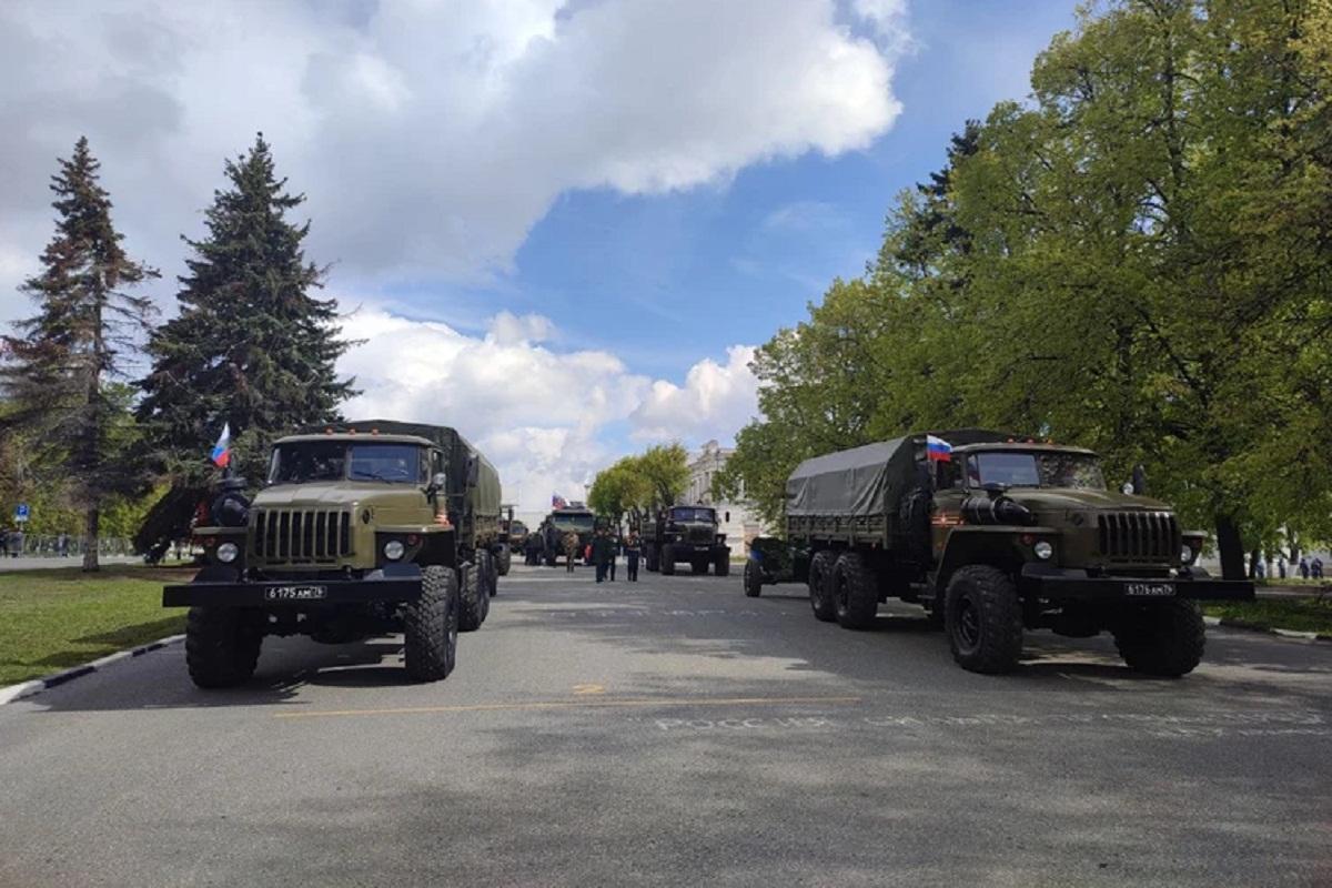 Ульяновцы рассказали о колонне военной техники, передвигающейся по городу