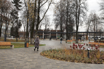 В Ногинске после реконструкции открыли сквер имени Карла Маркса
