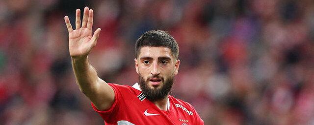 Жиго вернется в строй «Спартака» к матчу с «Краснодаром»