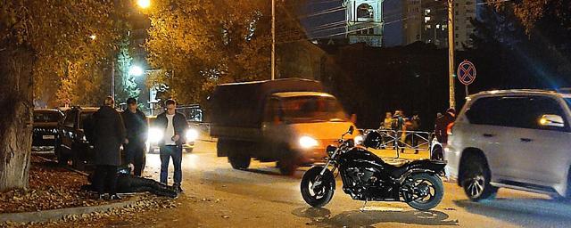 В Советском районе Новосибирска в аварии пострадал мотоциклист