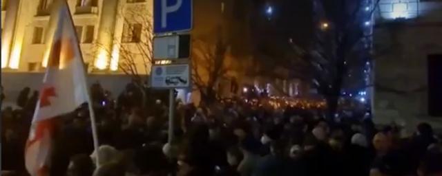 В Грузии на акции протеста задержали 66 митингующих
