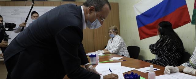 Юрий Бурлачко проголосовал на выборах депутатов Госдумы РФ восьмого созыва