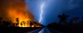 Глобальное потепление увеличивает число «горячих» ударов молний