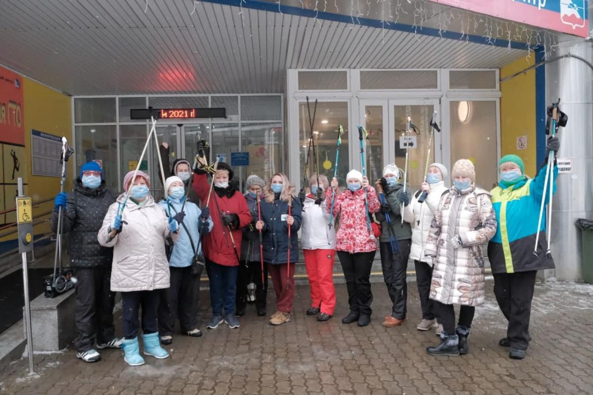В Красногорске возобновили занятия на свежем воздухе для пенсионеров