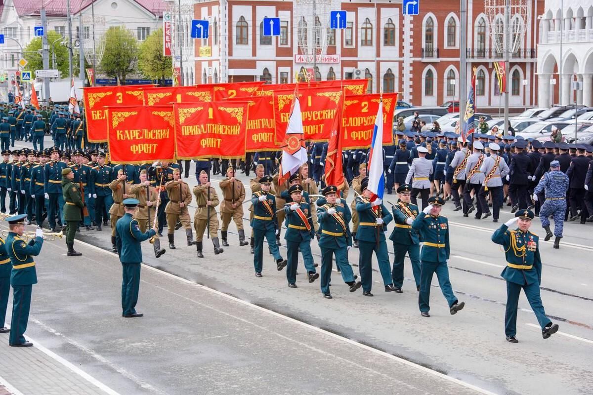В Йошкар-Оле ограничат движение в центре из-за репетиций парада Победы