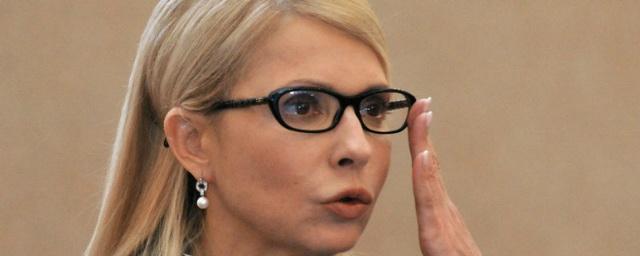 Тимошенко заявила, что из-за «советов извне» начался распад Украины