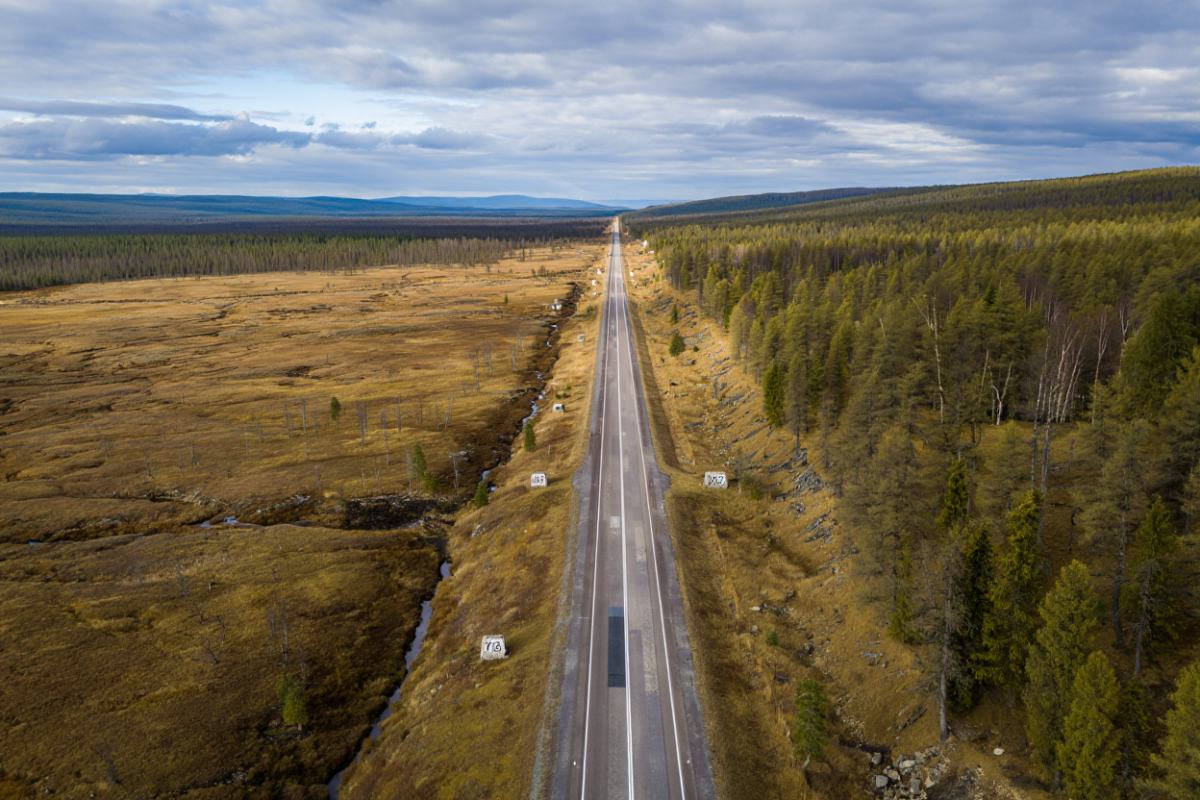 В Забайкалье завершён ремонт четырёх участков федеральной трассы Р-297