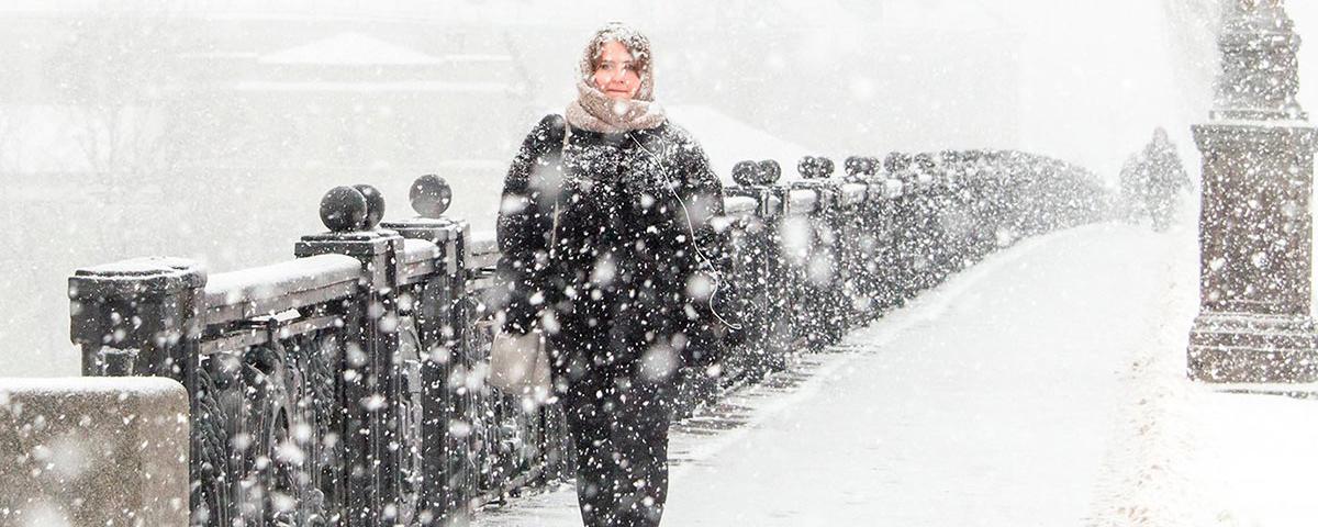 Жителей Москвы ожидает сильный снегопад