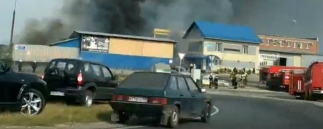 В Дзержинске на заводе «Карбохим» произошел пожар