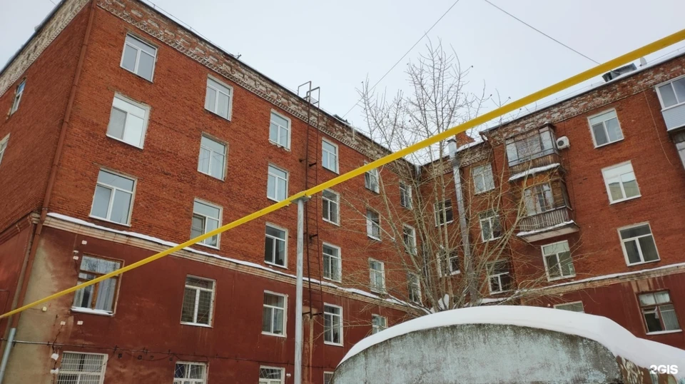 В Перми на улице Куйбышева рядом с домом №143 ввели режим ЧС из-за угрозы обрушения