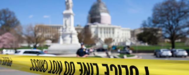 В центре Вашингтона полиция Капитолия задержала вооружённого мужчину