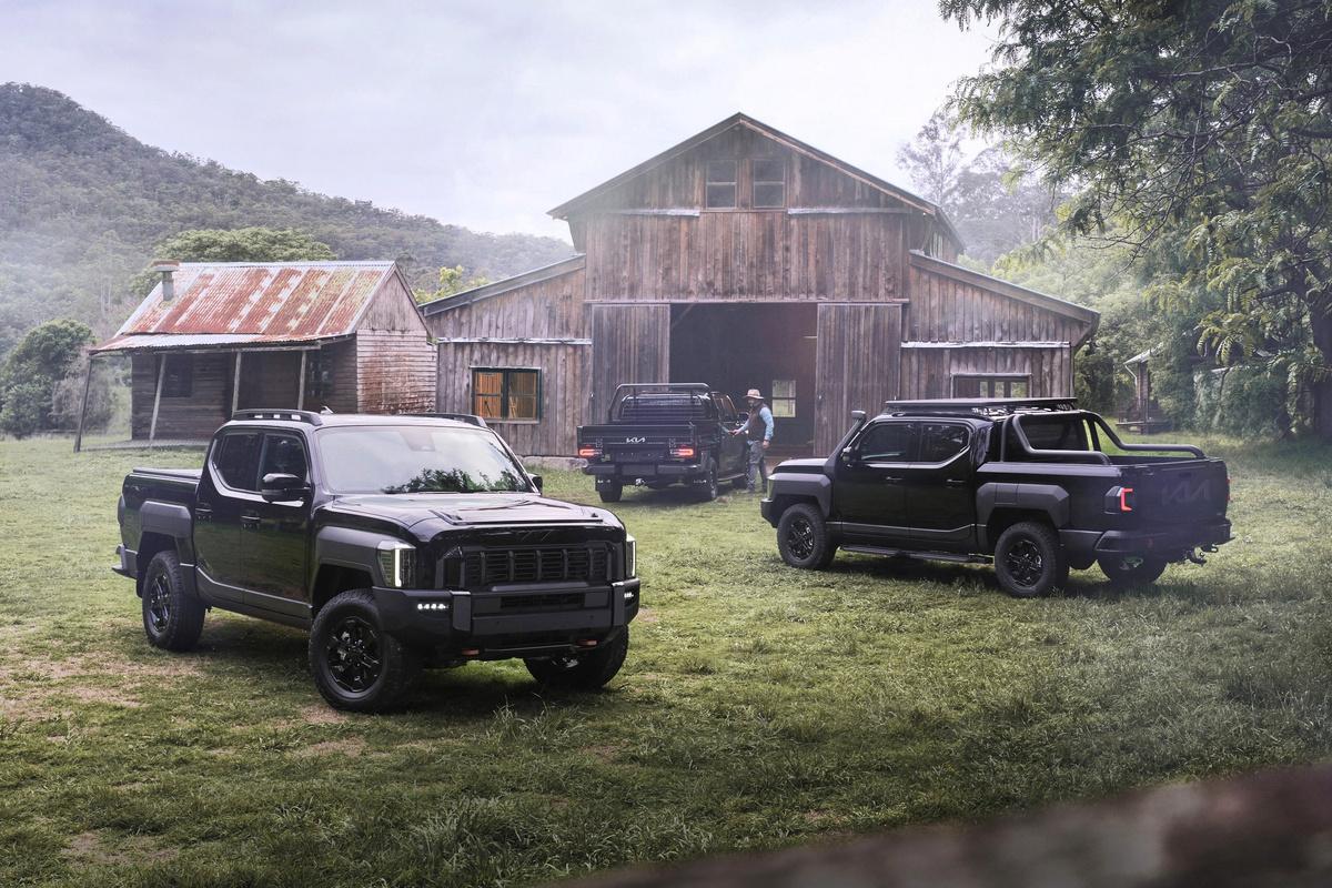 Kia запустит продажи пикапа Tasman на авторынке Австралии