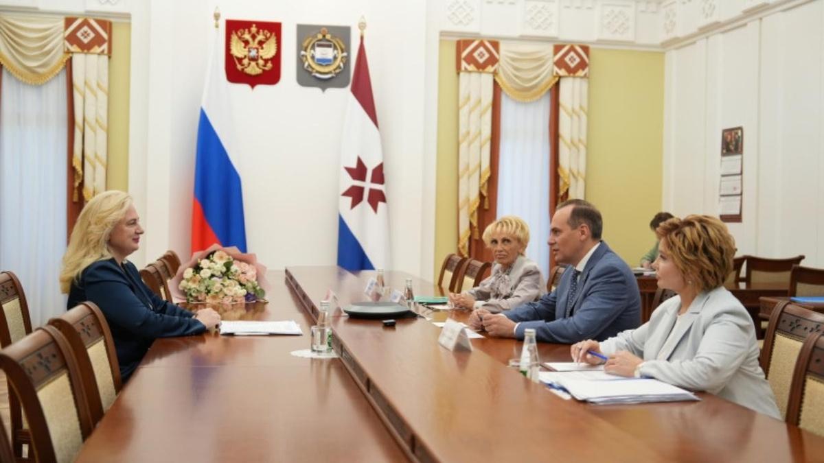 В Мордовии побывала замминистра культуры России Жанна Алексеева