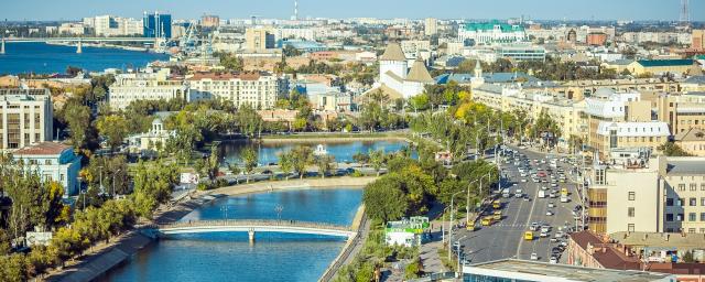 В Астрахани на несколько дней обмелели городские каналы