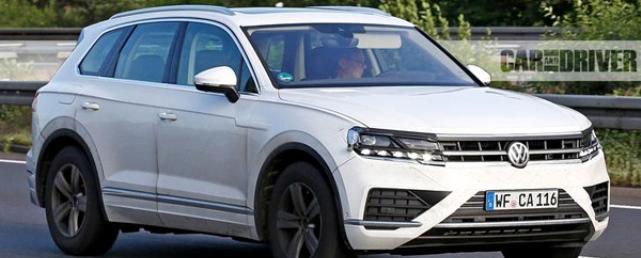 Новый Volkswagen Touareg представят весной в Китае