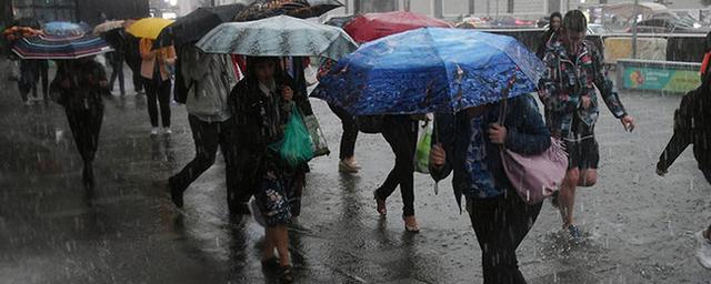 На этой неделе в Москве будут дожди, грозы и «похолодание» до +14