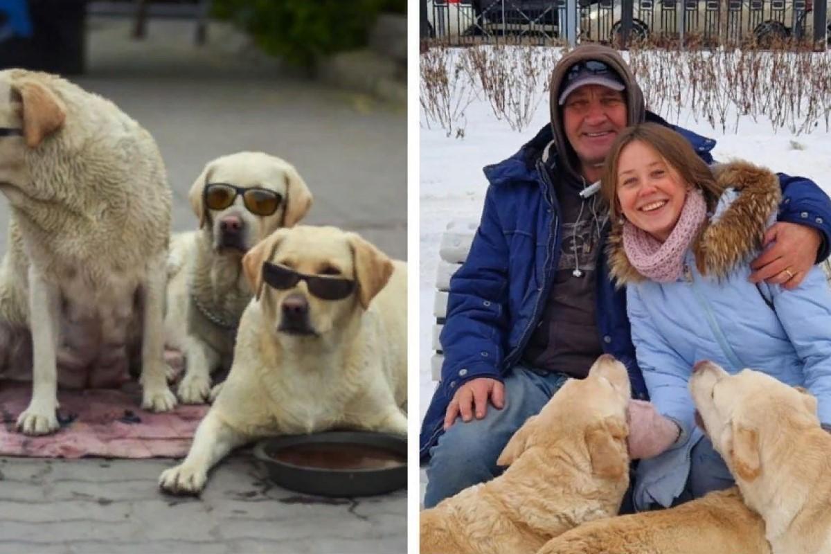 В Новосибирске планируют установить памятник мужчине с собаками