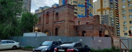 В Самаре рядом с рынком «Шапито» строят новую церковь