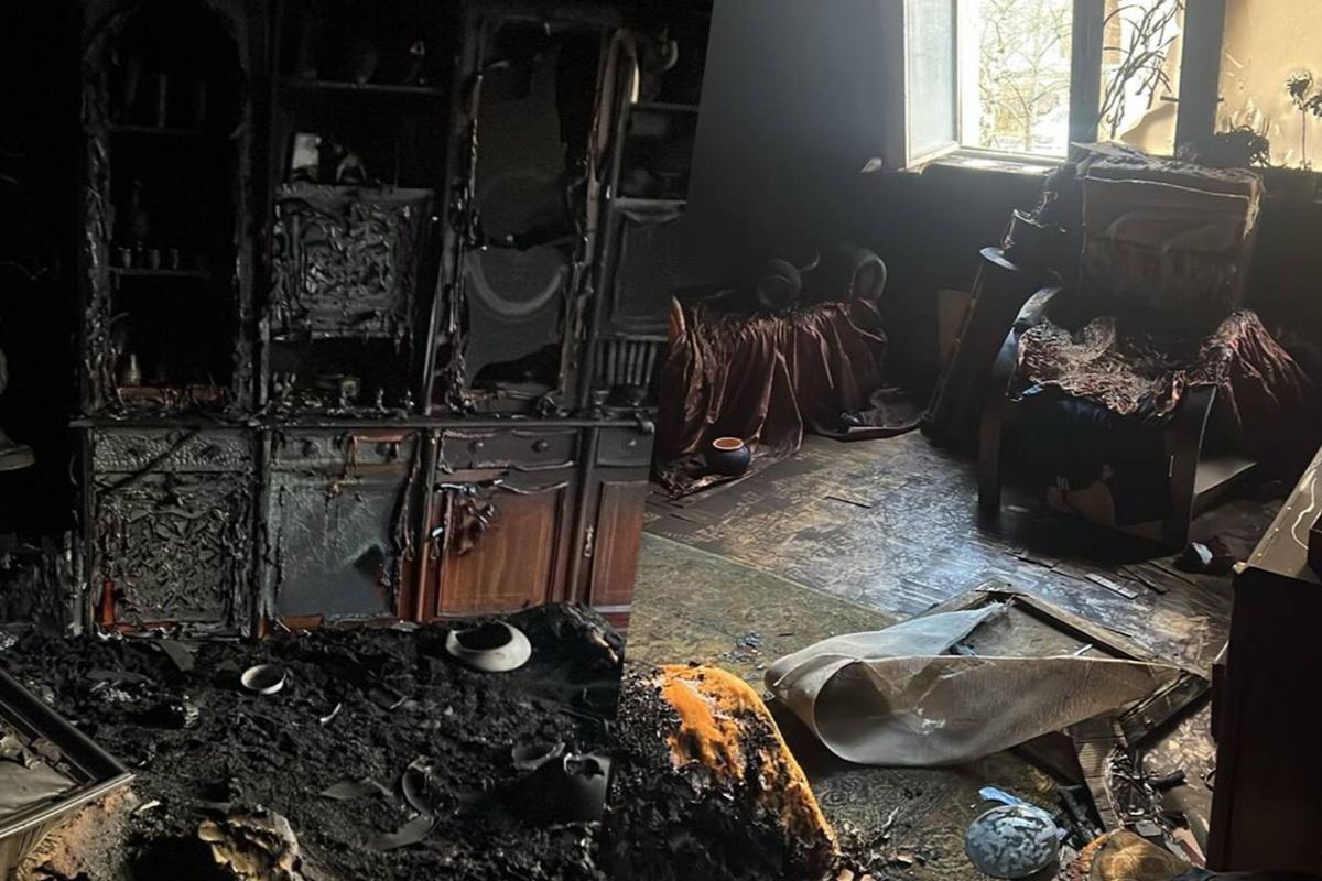 В одной из многоэтажек Москвы в квартире сгорели два человека