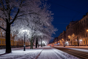 Прошедшая ночь в Москве побила температурный рекорд с начала зимы