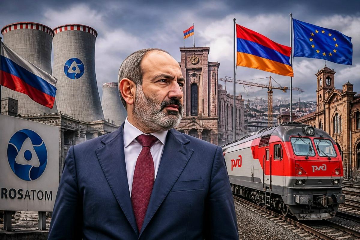 «Токсичная» Россия: Пашинян взял курс на Запад. Почему «Росатом» и РЖД больше не нужны Еревану?