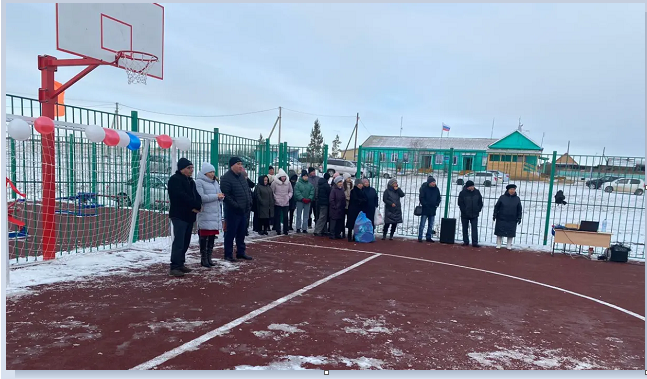 В селе Кулункун Эхирит-Булагатского района открыли новую спортивную площадку