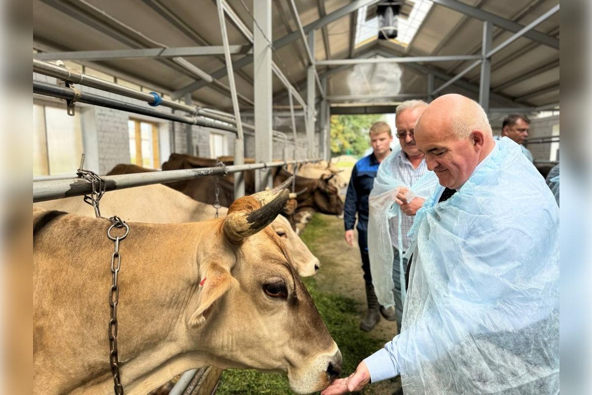 Губернатор Сергей Ситников оценил итоги реализации инвестпроекта на СПК «Родина»