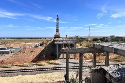 Дорожники ограничили движение на трассе Джанкой - Золотое