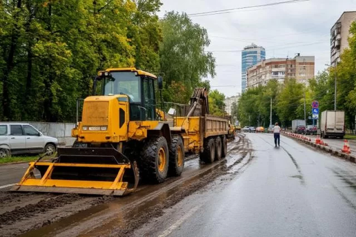 В Марий Эл ликвидируют аварийный участок дорожной сети возле памятника Акпарсу