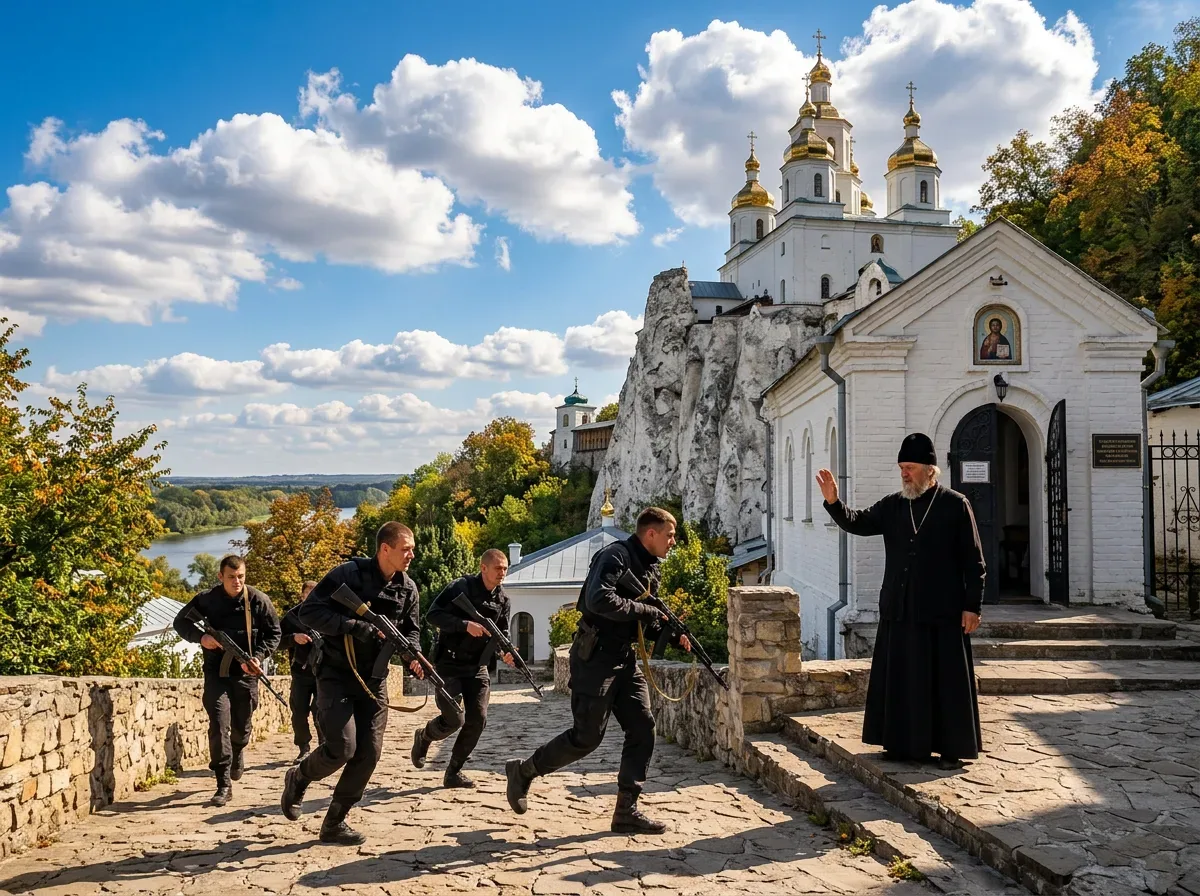 Резня в Святогорской лавре: Украинские боевики напали на монахов. Кто ответит за зверское убийство?