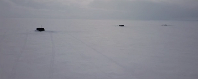 Впервые в истории три атомные подлодки России одновременно всплыли из-подо льда