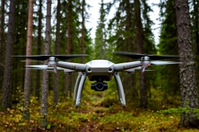 Настоящий сюрприз из леса: финский грибник нашел в чаще дрон с настоящей бомбой