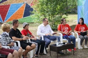 Артём Здунов пригласил школьников из Каланчака Херсонской области продолжить образование в местных вузах