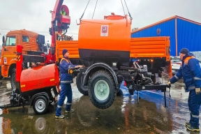 Около 280 единиц коммунальной техники передала Москва новым регионам России
