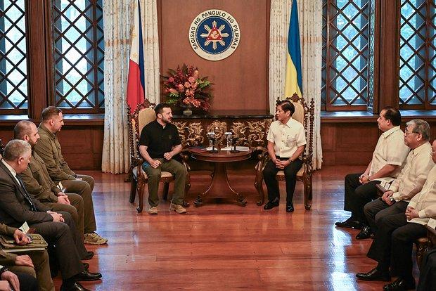 Зеленский попросил президента Филиппин решить проблемы с психикой солдат ВСУ