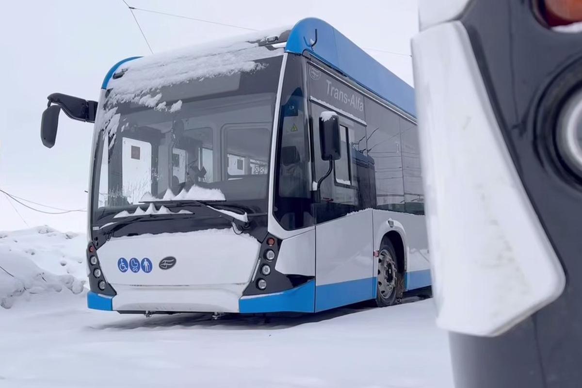 В Саранск прибыли троллейбусы «на батарейках»