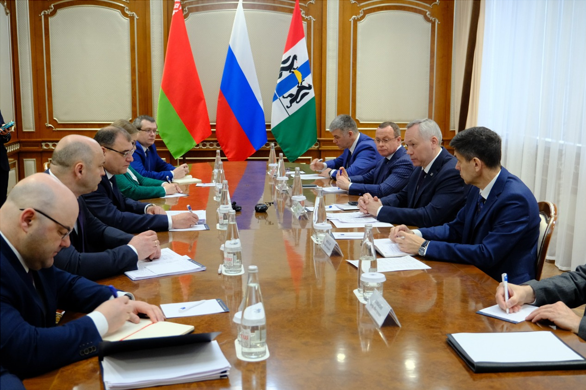 Новосибирская область продолжает развивать сотрудничество с Белоруссией: подписаны новые соглашения