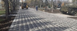 Первый этап реконструкции парка Победы в Тамбове завершат в ближайшее время