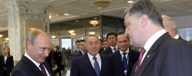 Песков: Путин не встречался с Порошенко в Париже