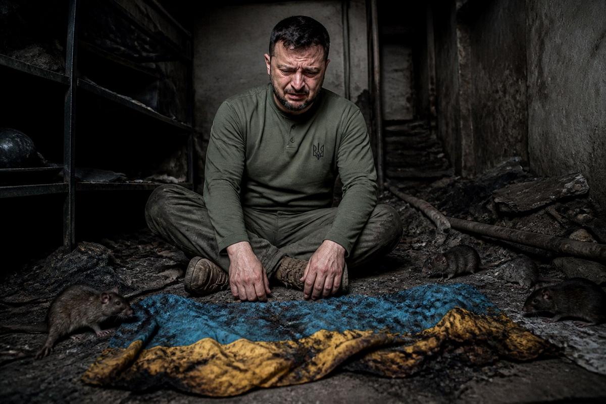 Запад списал, свои предали, бункер стал домом: пророчество о Зеленском сбывается по плану