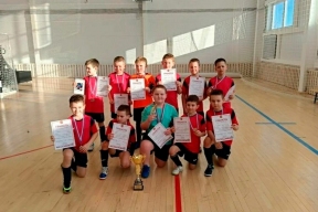 Команда города Рассказово стала серебряным призером регионального турнира по мини-футболу ко Дню защитника Отечества