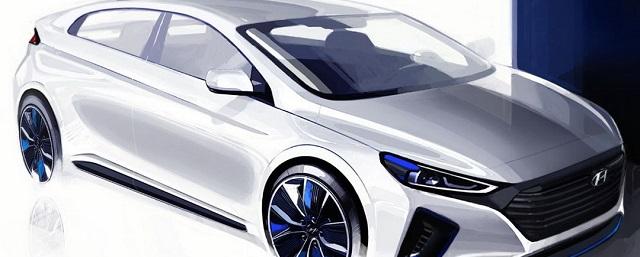 Hyundai показала рендерные фото модели Ioniq