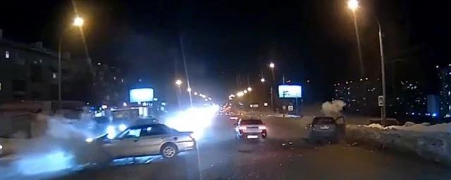 В Новосибирске на Большевистской в ДТП пострадали три человека