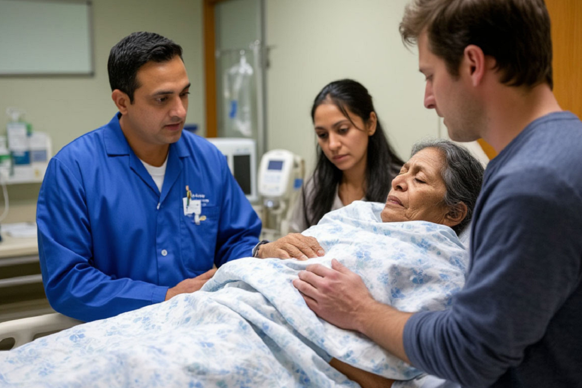 Родным пациентов с инвалидностью могут разрешить находиться с ними в больнице постоянно