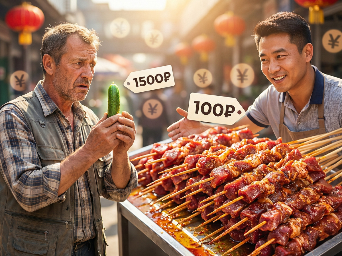 Свинина дешевле огурцов. Китайцы лишили россиян шашлыков. Мясной парадокс-2026