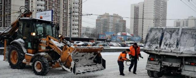 В Москве из-за снегопада объявлен «оранжевый» уровень опасности