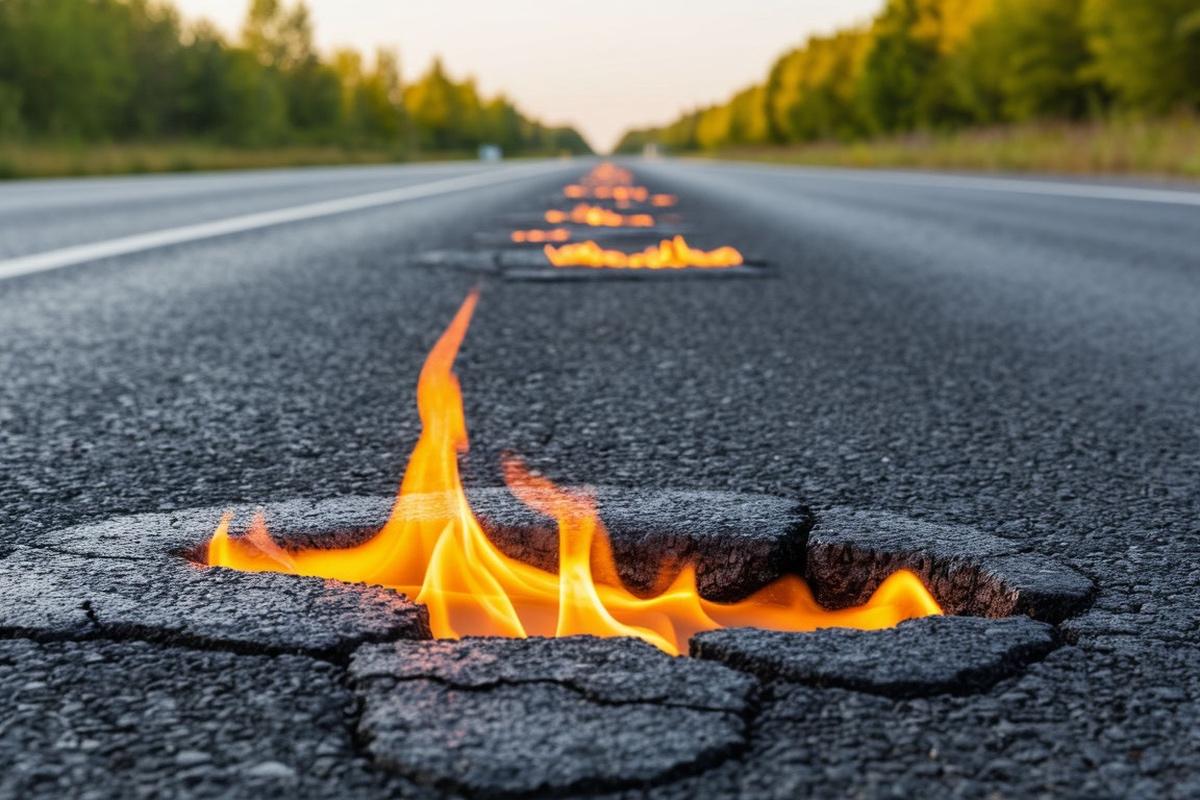 На Кабардино-Балкарию обрушится адская жара, которая может плавить асфальт